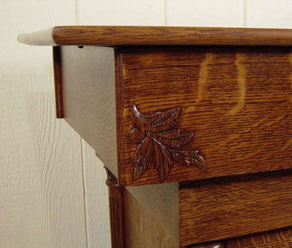 W.D. Allison Co. Oak Doctor's Examination Table Doug Schmitt Antiques