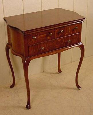 Rare Oak 3 Drawer Stand