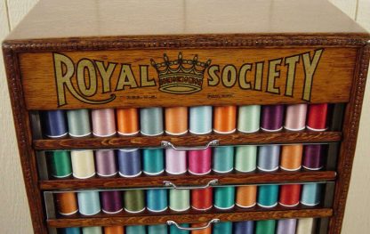 Royal Society Oak Spool Cabinet - Image 5