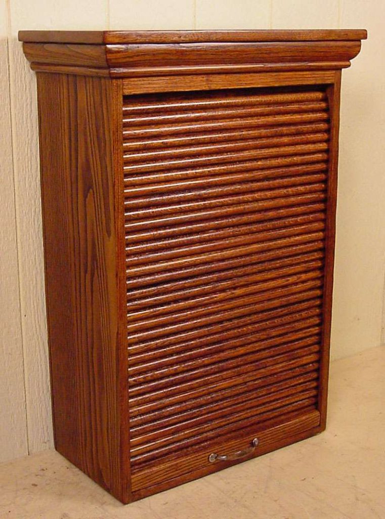 Chestnut with Tambour Roll Doug Schmitt Antiques