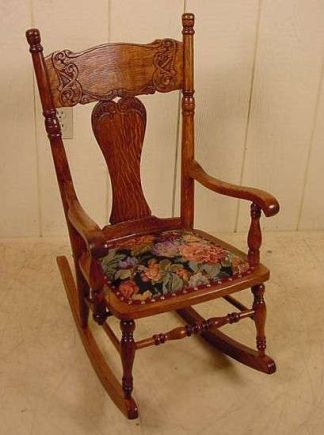 Child's Oak Rocker