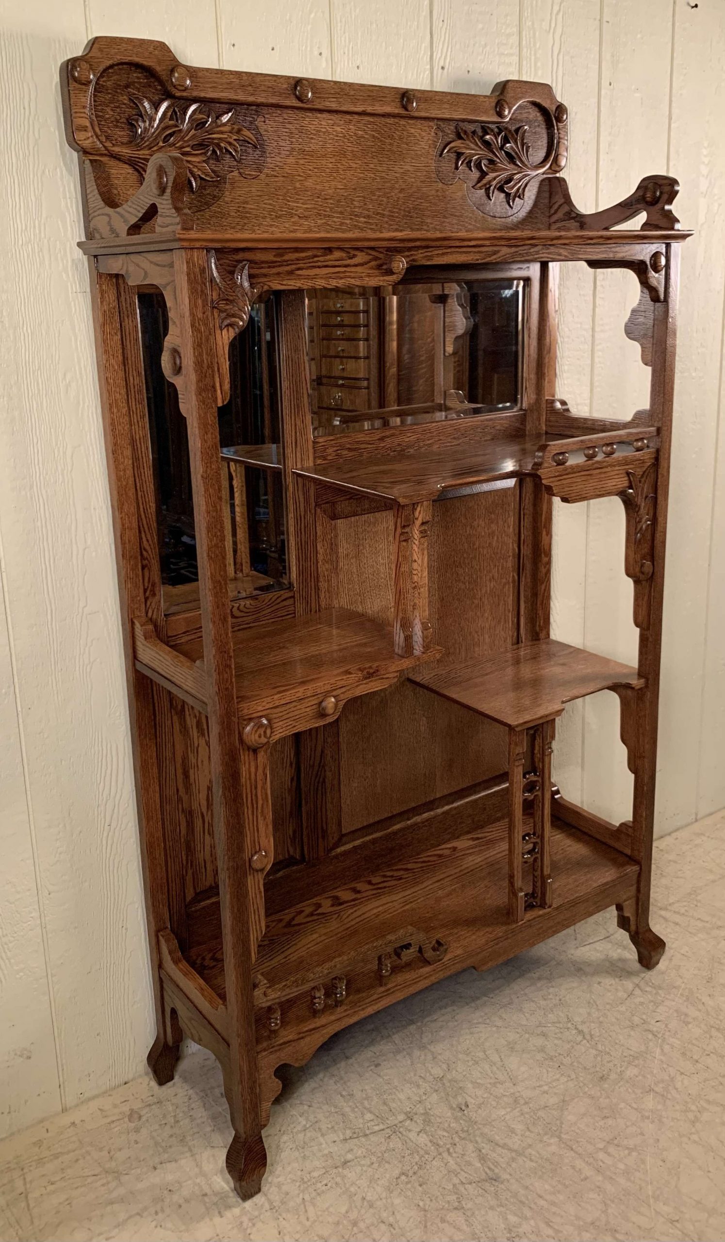 Oak Etagere - Image 3