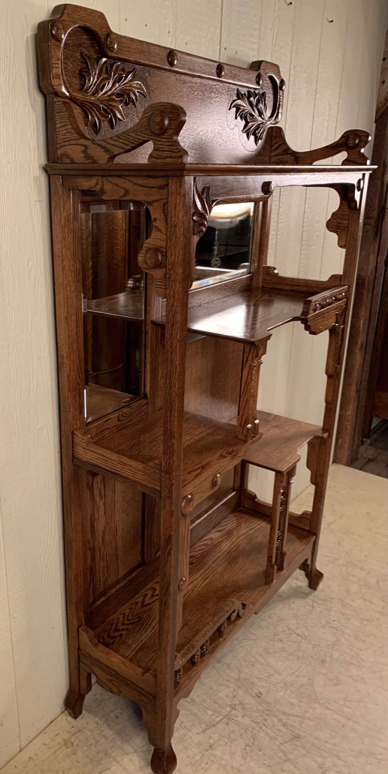 Oak Etagere - Image 4