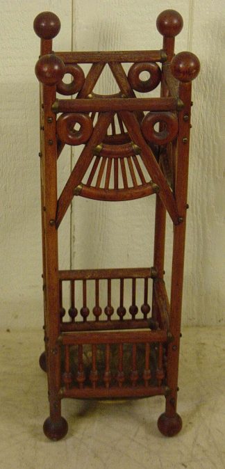 Oak Stick & Ball Umbrella Stand