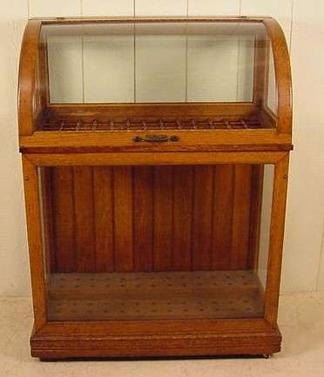 OSCAR ONKEN & CO. OAK CANE CASE