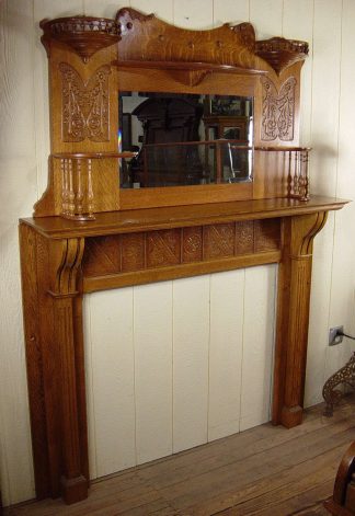 Oak Fire Place Mantel