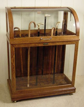 Oscar Onken & Co. Oak Cane Case