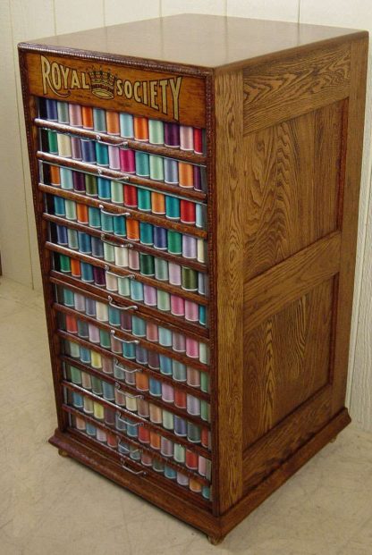 Royal Society Oak Spool Cabinet - Image 3