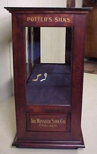 WINSTED SILK COMPANY SPOOL CABINET