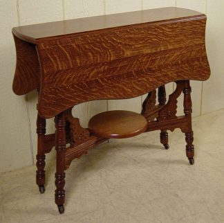 Oak Folding Drop Leaf Table