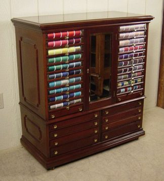 Brainerd & Armstrong Cherry Spool Cabinet