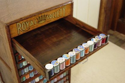 Royal Society Oak Spool Cabinet - Image 6