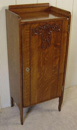 Oak Sheet Music Cabinet