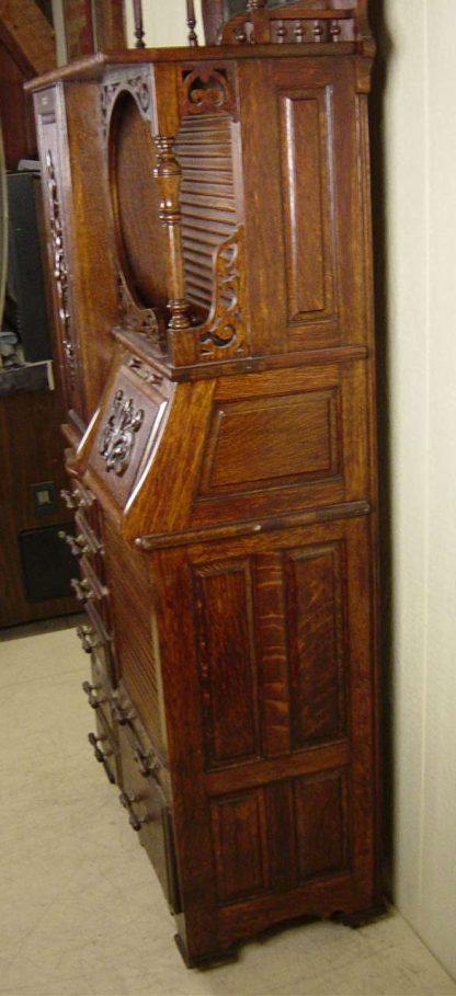 Harvard Co. Oak Dental Cabinet - Model 44X - Image 3