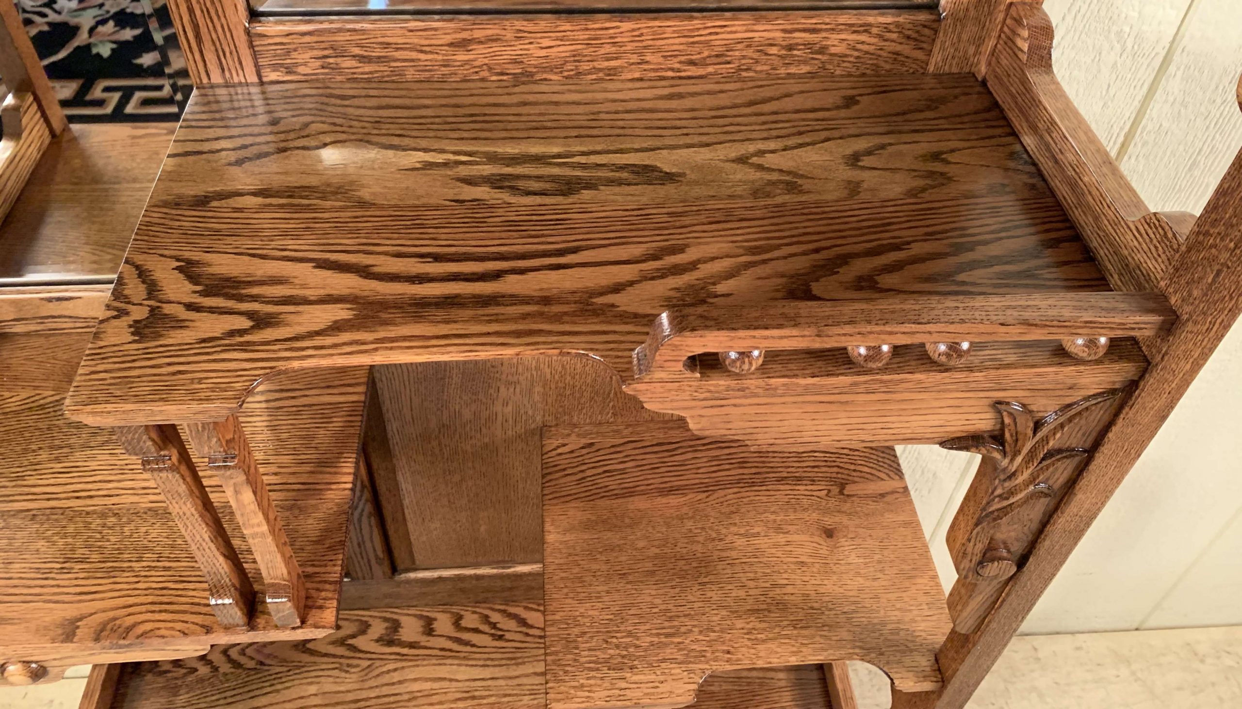 Oak Etagere - Image 9