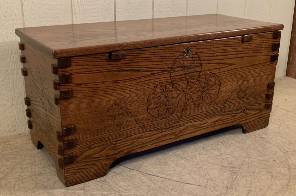 Chestnut Blanket Chest Doug Schmitt Antiques