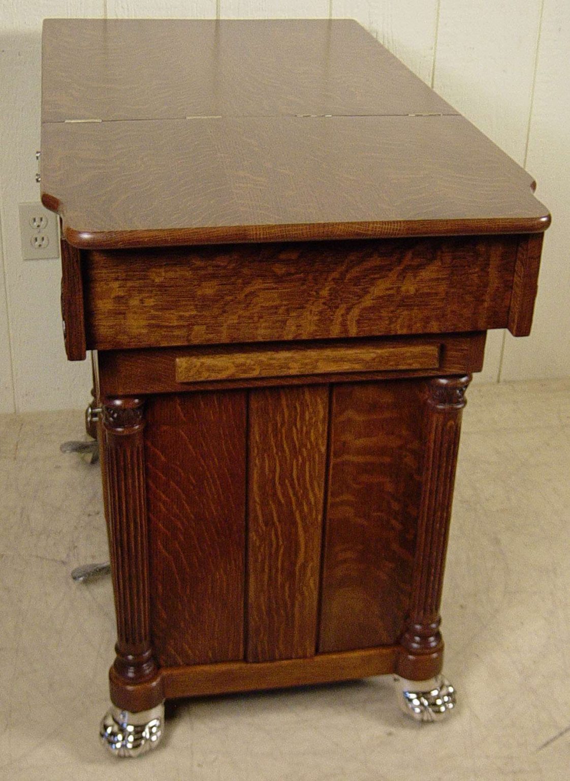 W.D. Allison Co. Oak Doctor's Examination Table Doug Schmitt Antiques