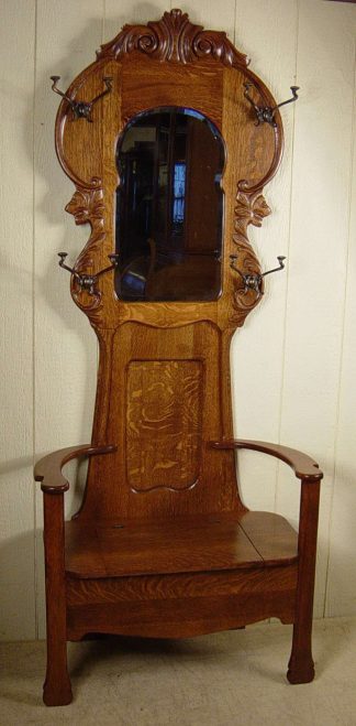 Oak Hall Stand - Stock #500