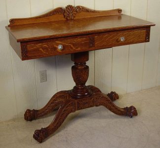 Very Rare Oak Console Table