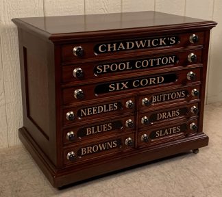 Chadwick's Walnut Spool Cabinet