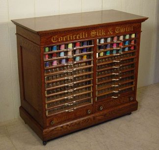 Oak Corticelli Spool Cabinet