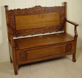 Oak Hall Bench