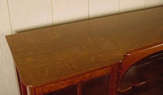 VERY UNUSUAL OAK CURIO CABINET