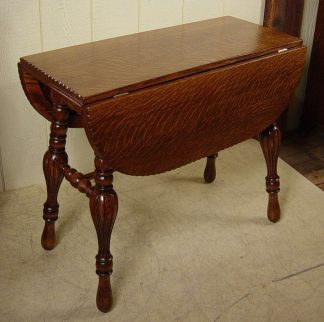 Victorian Oak Drop Leaf Table