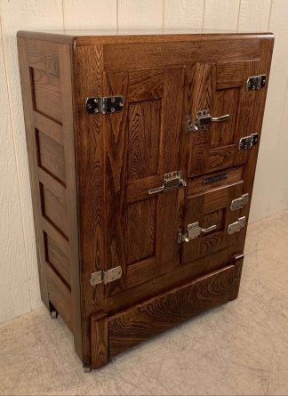 3-Door Oak & Ash Ice Box