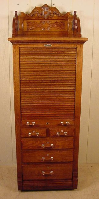 Harvard Co. Oak Dental Cabinet - Style #111X