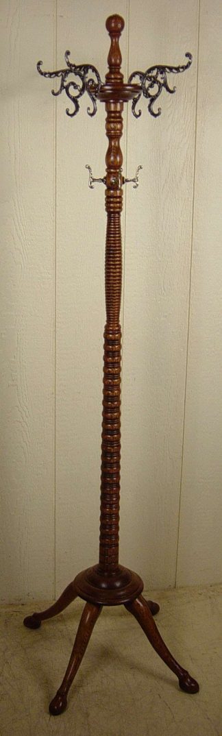 Oak Coat Rack