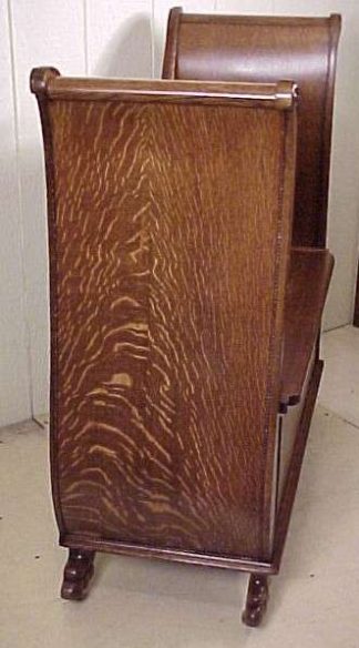 Oak Hall Bench w/ Clawfeet