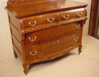 Oak Dresser w/ Mirror
