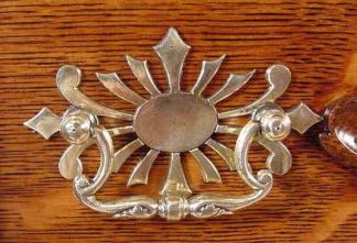 Powerful Victorian Oak Bonnet Chest