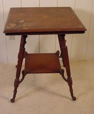Victorian Oak Lamp Table - Stock#140