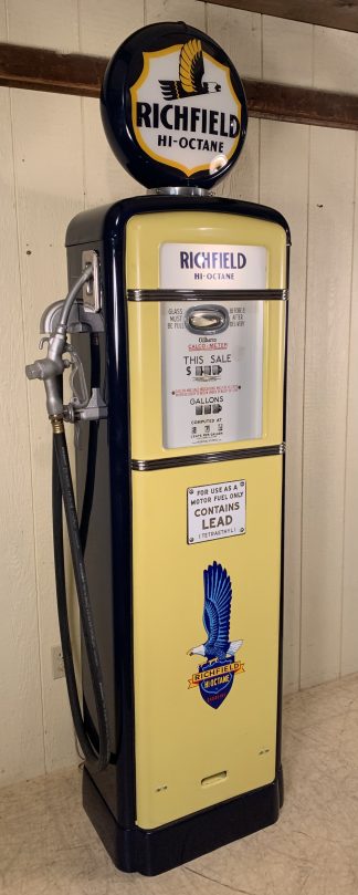 Richfield High Octane Restored Gas Pump