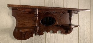 Oak Clock Shelf