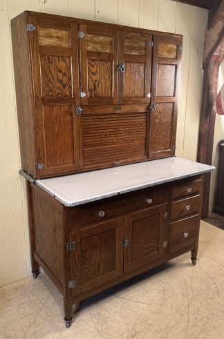Oak Seller's "Hoosier" Cabinet