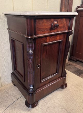Victorian Rosewood Half Commode