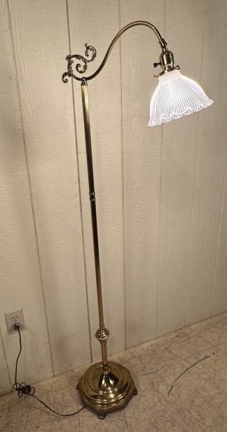 Antique Brass Floor Lamp