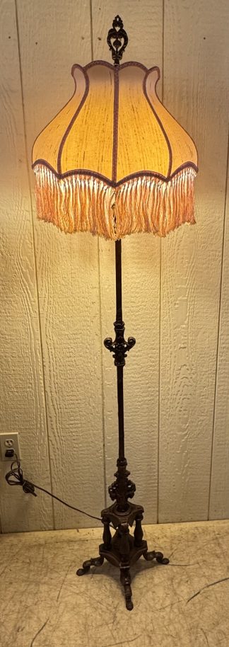 Antique Floor Lamp with shade