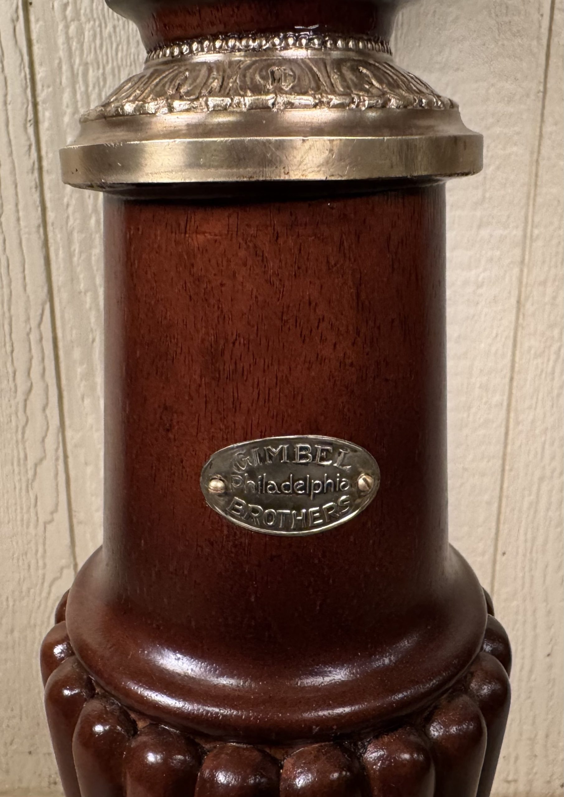 Antique World Globe on Mahogany Claw Foot Base - Image 7