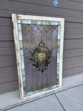 Antique Leaded Glass Window