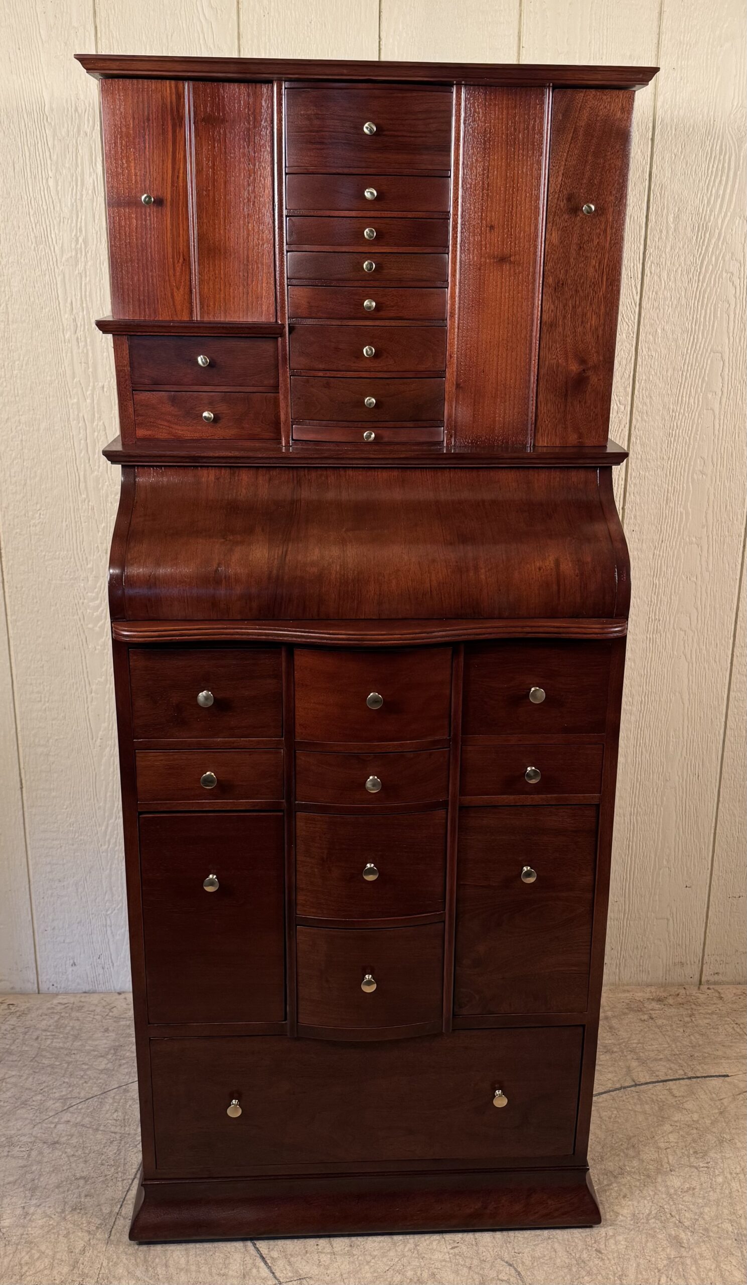 Ransom & Randolph Co. Deluxe Model Mahogany Dental Cabinet #35 - Image 8