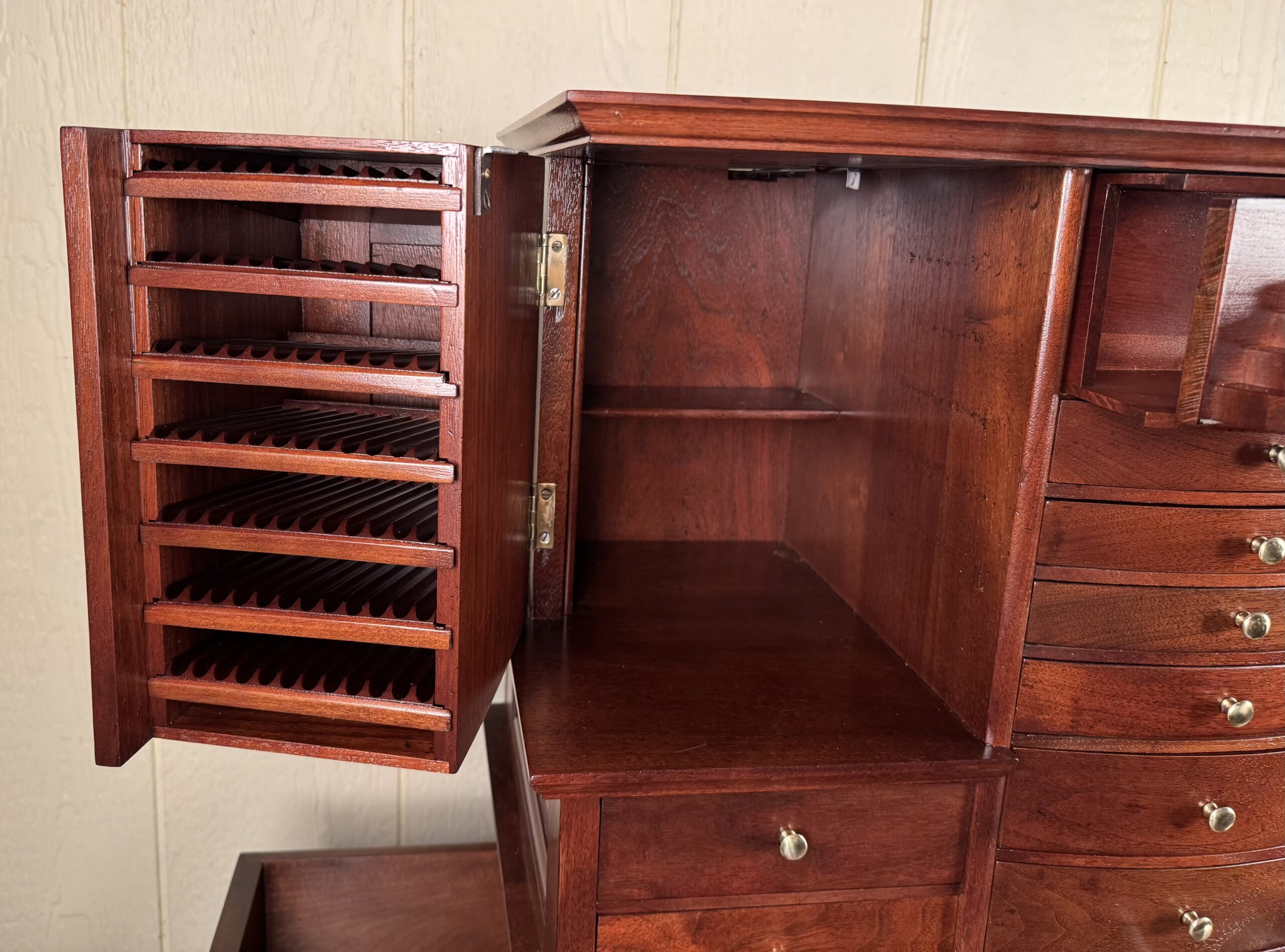 Ransom & Randolph Co. Deluxe Model Mahogany Dental Cabinet #35 - Image 12