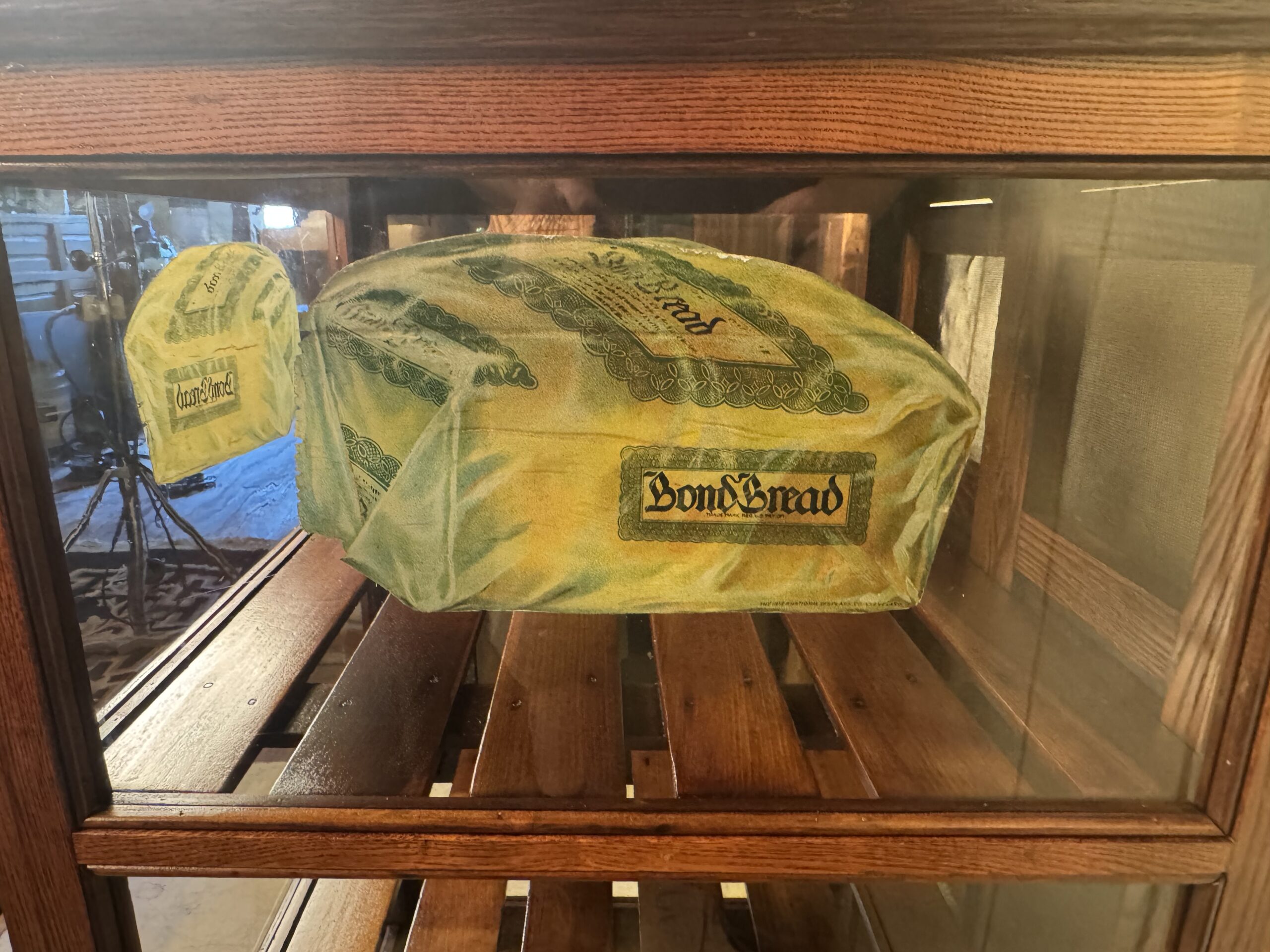 "Bond Bread" Ash Display Cabinet, signed WB & Co. - Image 6