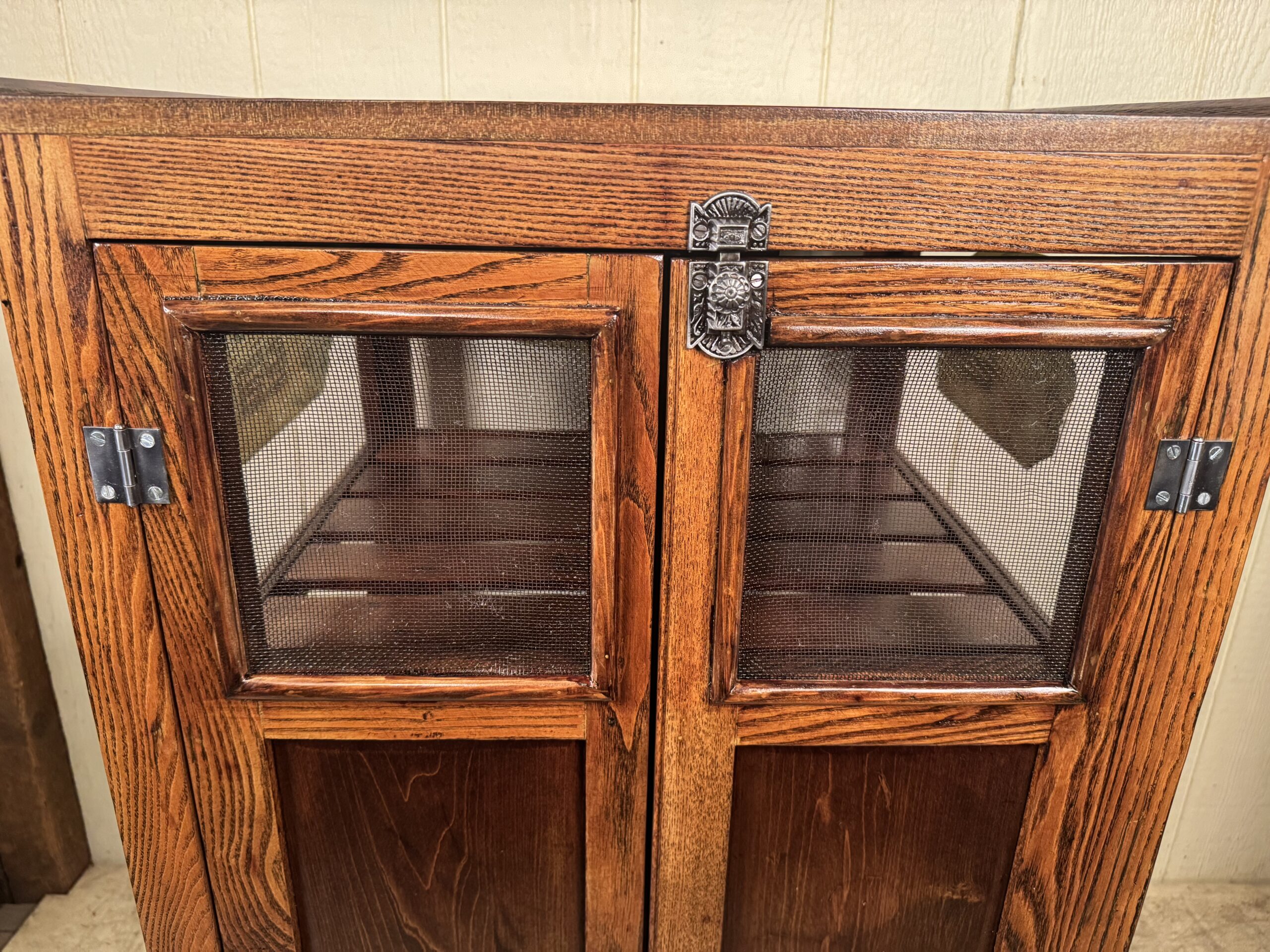 "Bond Bread" Ash Display Cabinet, signed WB & Co. - Image 11