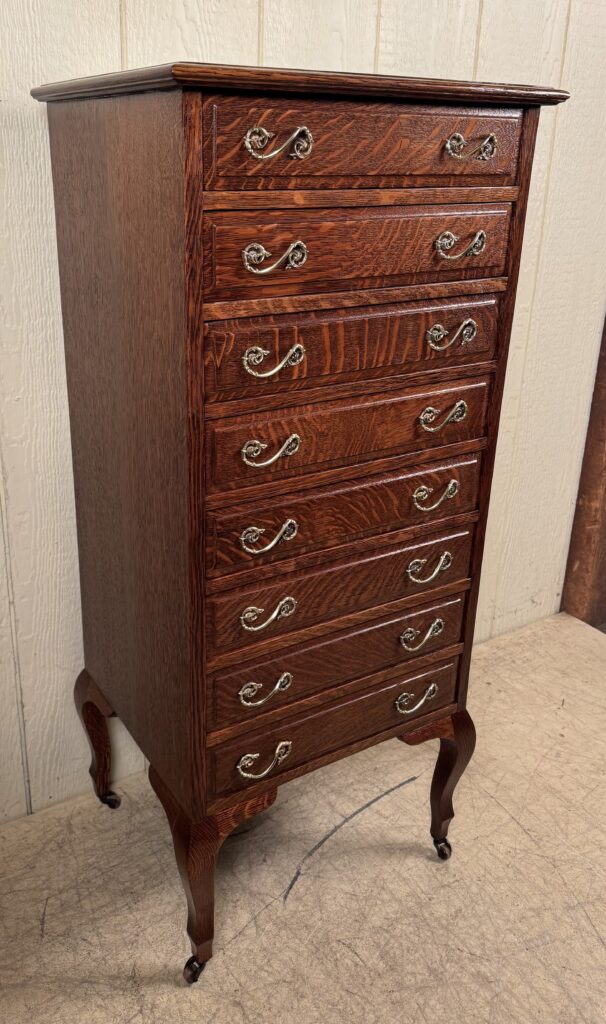 Rare Small Size Oak Lingerie Chest